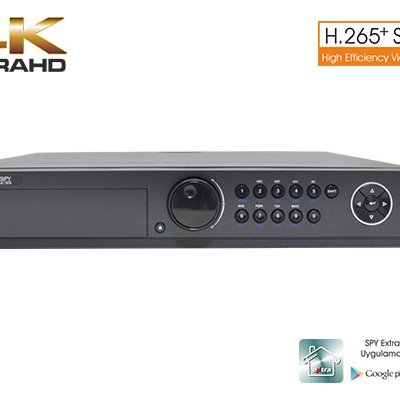 NVR SP-EX7732NI-K4 32 KANAL 8MP H265+ NVR 4X6TB HDD 4K HDMI&VGA
